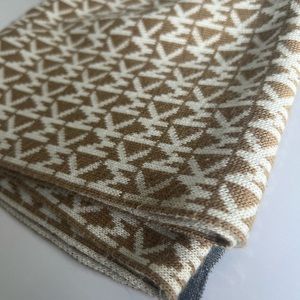 Michael Kors Women's Reversible Scarf in Tan